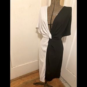 Black and White Dress